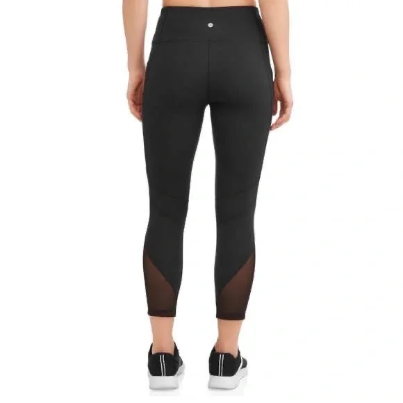 3/$30 Athletic Crop Pants, Black - Picture 2 of 7
